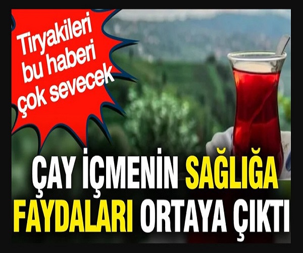 Çay İçmenin Sağlığa Faydaları Belli Oldu: Tiryakileri Bu Haberi Çok Sevecek