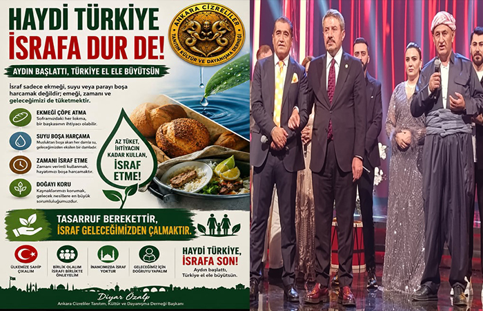 Başkan Diyar Özalp, “Haydi Türkiye, İsrafa Hep Birlikte Dur Diyelim”